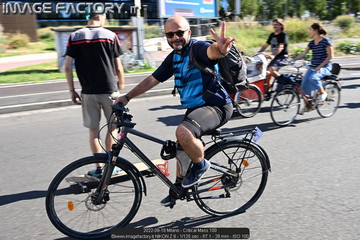 2022-09-18 Milano - Critical Mass 100